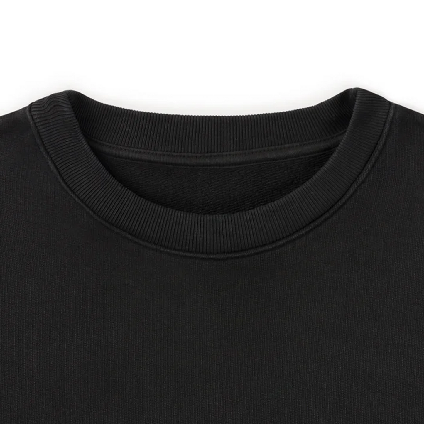 Black Crewneck Sweatshirt - Basic