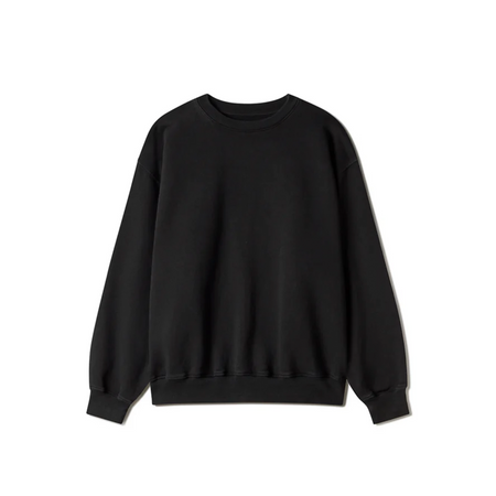 Black Crewneck Sweatshirt - Basic