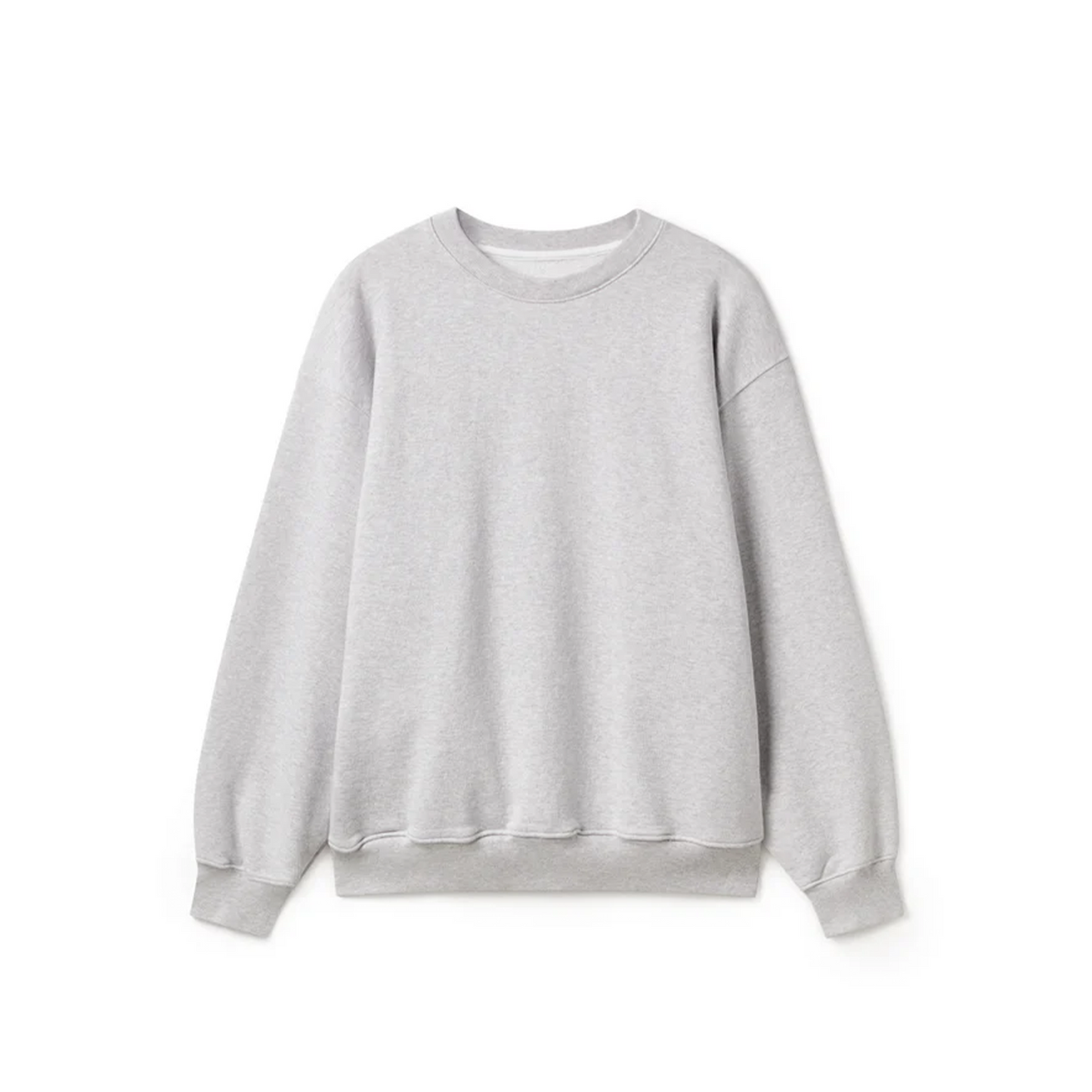 Grey Crewneck Sweatshirt - Basic