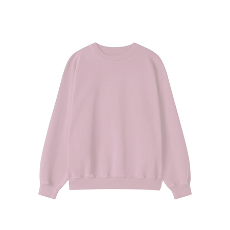 Pink crewneck Sweatshirt - Basic