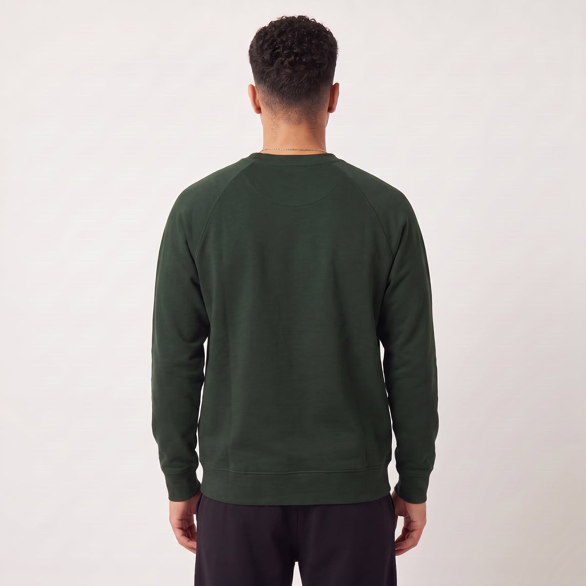 Boxy Unisex Sweatshirt - Dark Green