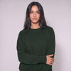 Boxy Unisex Sweatshirt - Dark Green