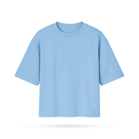 Oversized Boulevard Unisex T-Shirt (Baby Blue)