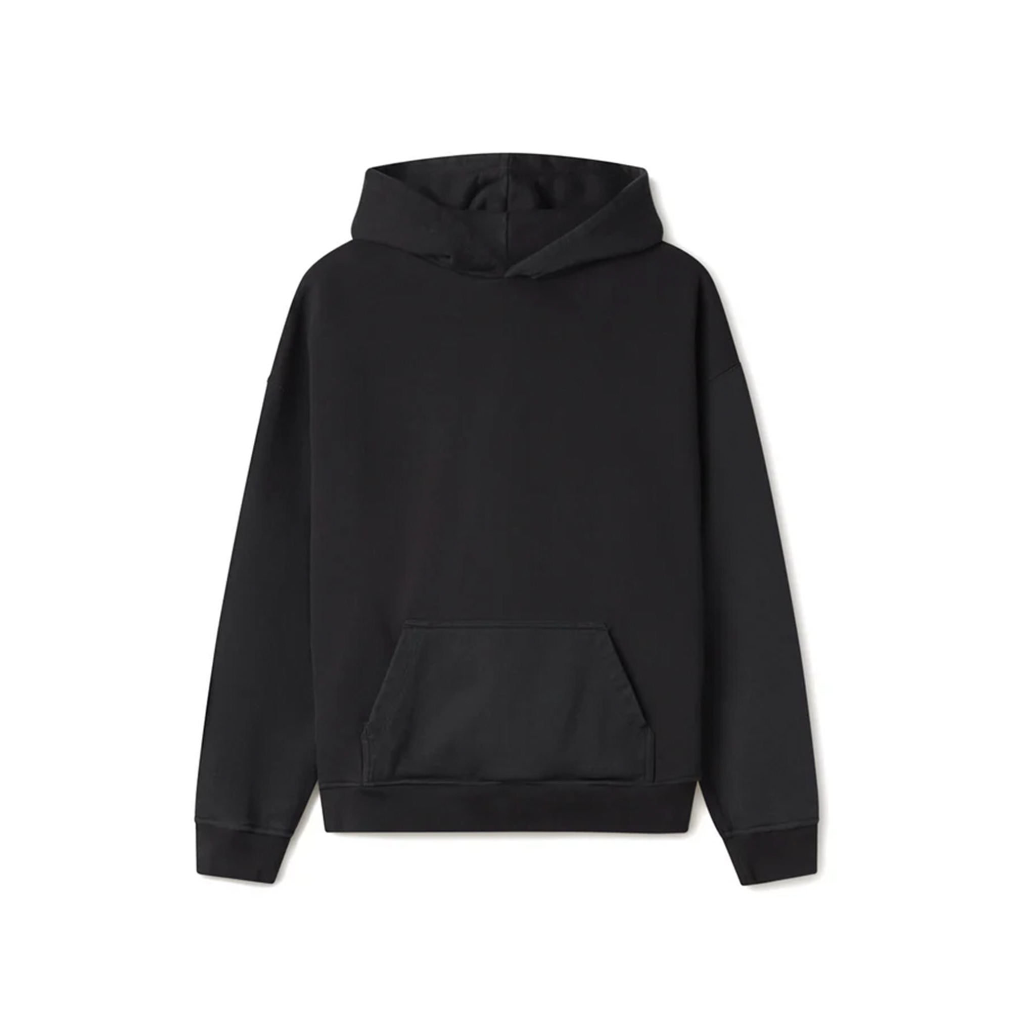 Black Oversized Hoodie - Basic