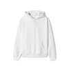 White Oversized Hoodie - Basic