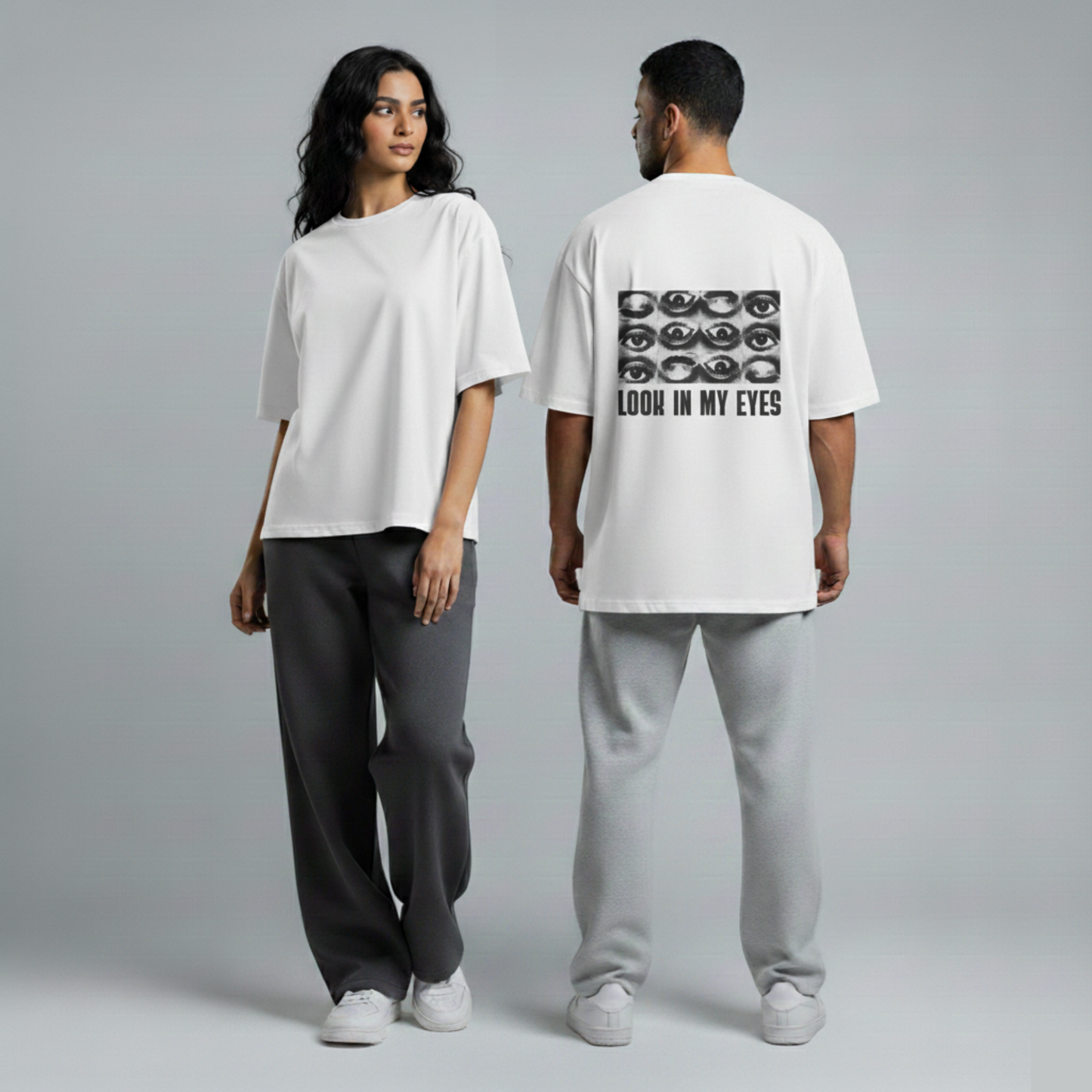 Oversized Unisex T-Shirt – Look In My Eyes