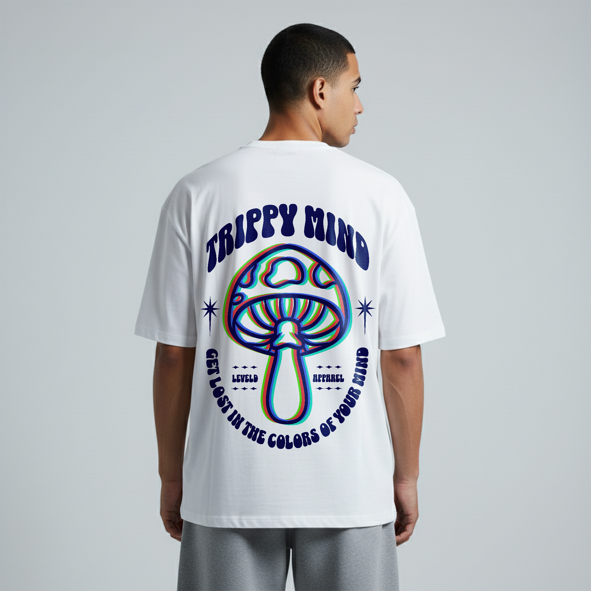 Oversized Unisex T-Shirt – Magic Mushrooms