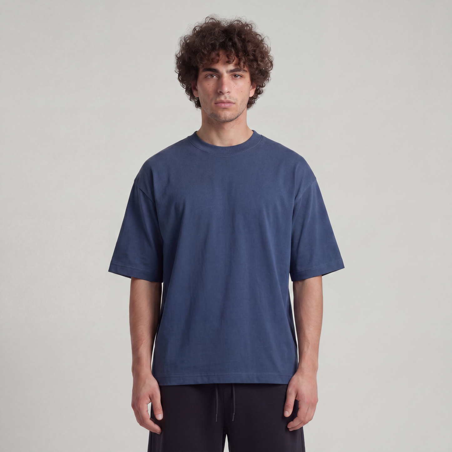 Oversized Light Unisex T-Shirt - Blue