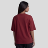 Oversized Unisex T-Shirt - Burgundy