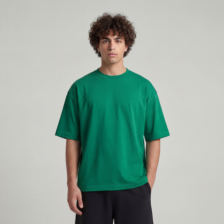 Oversized Lightweight Unisex T-Shirt - Green