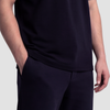 Relaxed Fit Polo T-Shirt - Black