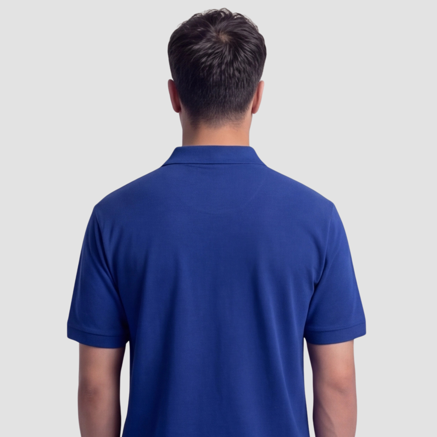 Relaxed Fit Polo T-Shirt - Royal Blue