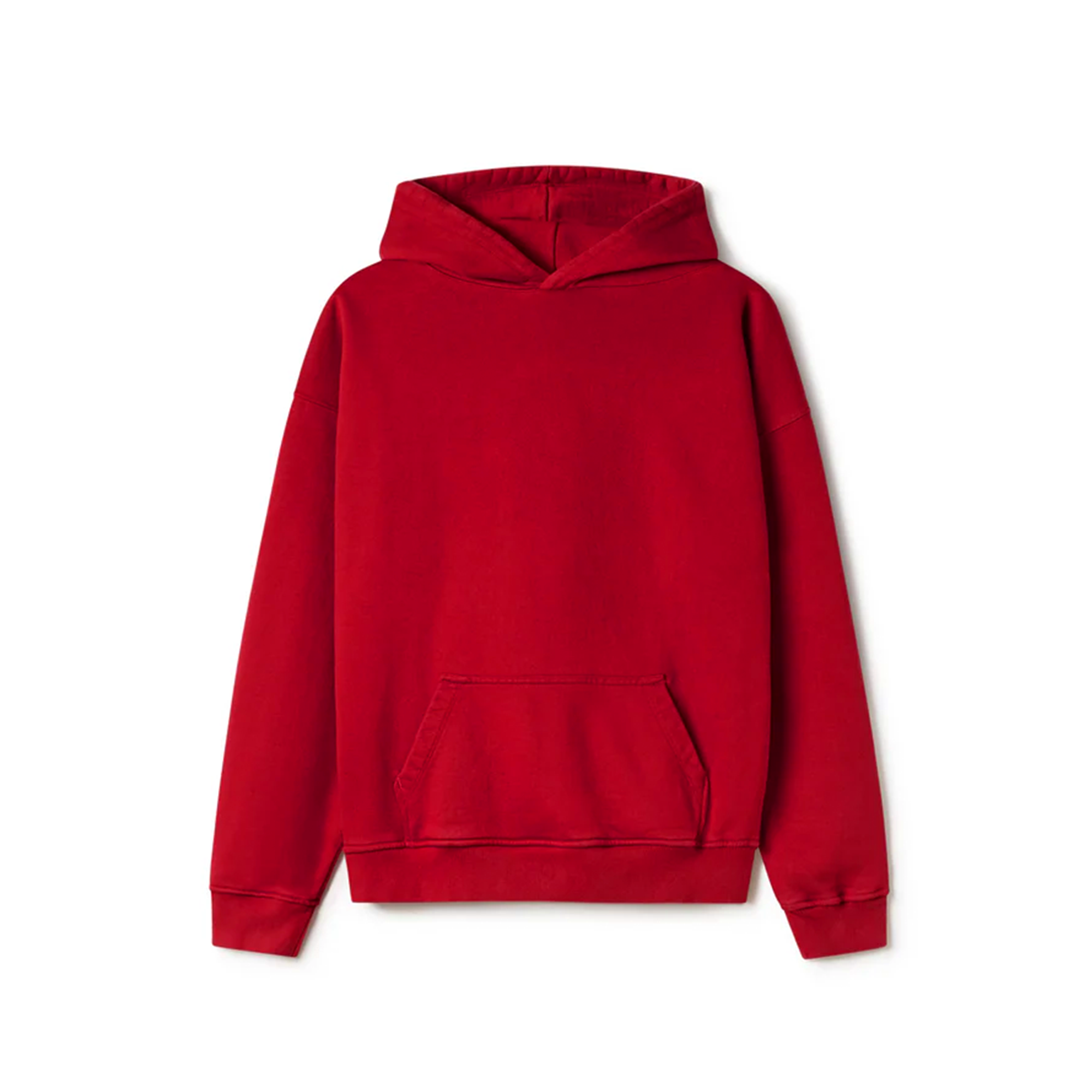 Red Oversized Hoodie - Basic