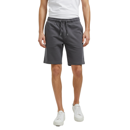 Dark Grey Unisex Regular Summer Shorts