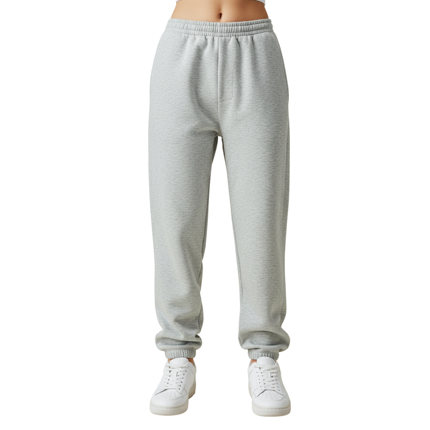 Grey Unisex Sweatpants - Basic