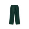 Dark Green Unisex Straight Leg Sweatpants - Basic