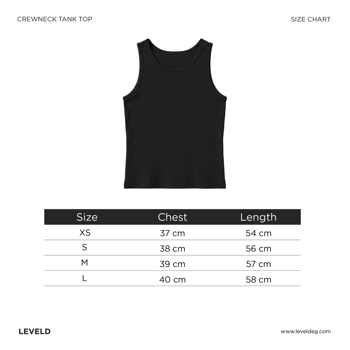 Women White Crewneck Ribbed Tank Top