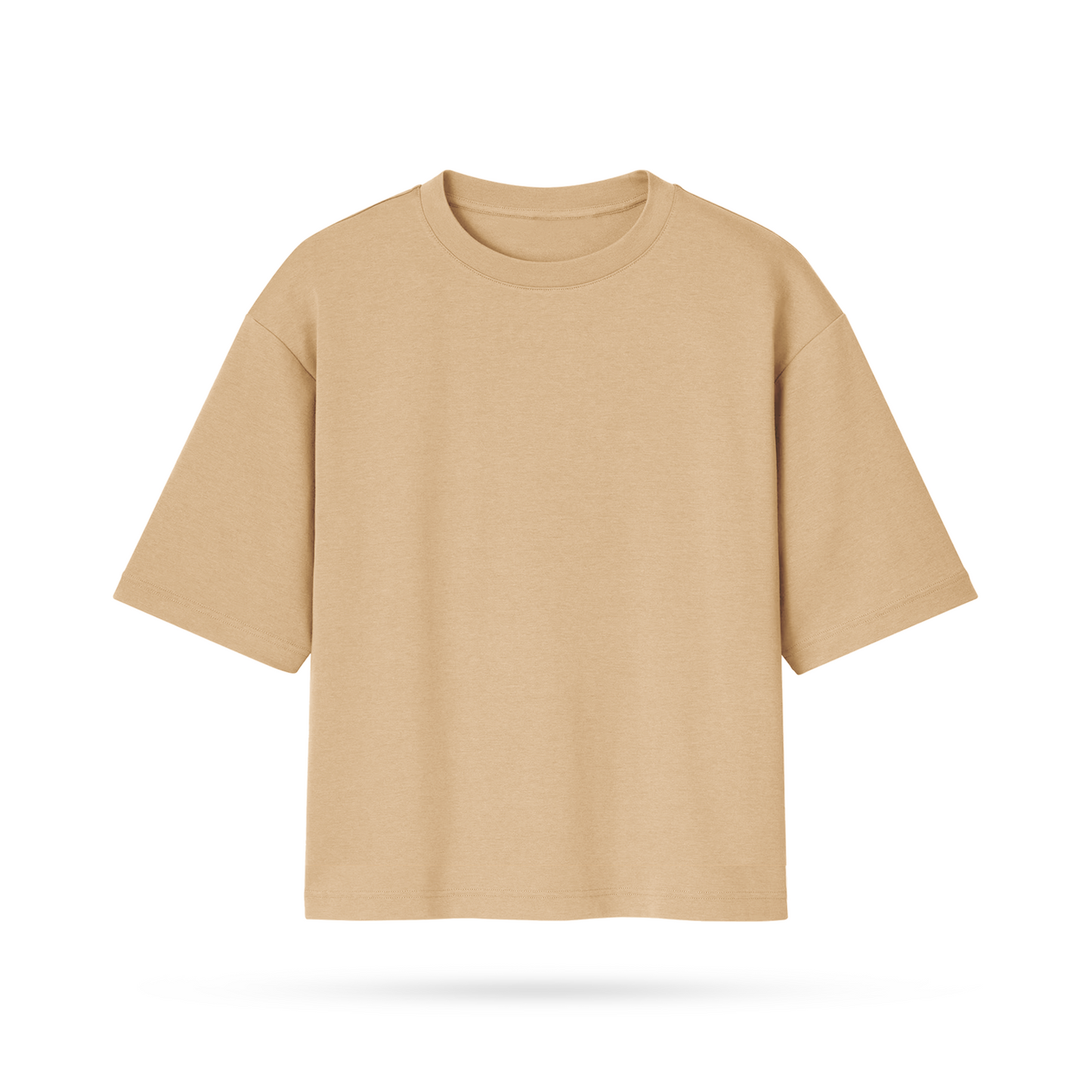 Oversized Boulevard Unisex T-Shirt (Beige)