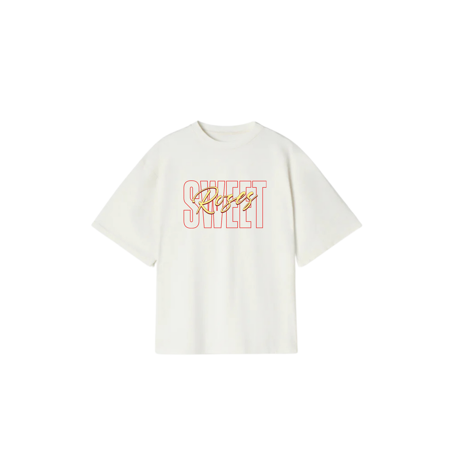 Oversized Unisex T-Shirt – Sweet Roses