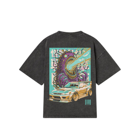 Washed Oversized Unisex T-Shirt - Chaos