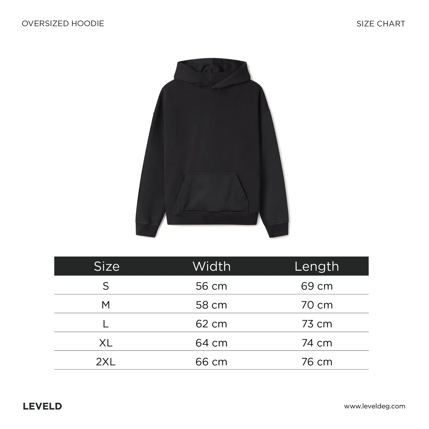 Black Oversized Hoodie - Paranoid