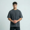 Washed Oversized Unisex T-Shirt - Dark Grey