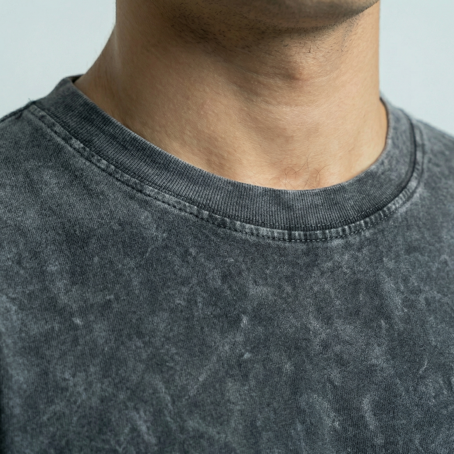 Washed Oversized Unisex T-Shirt - Dark Grey