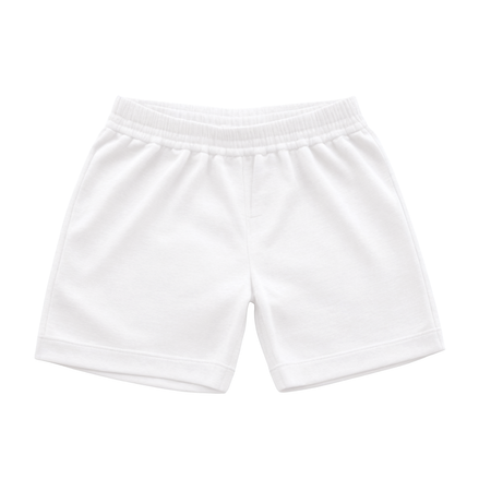 Unisex Jogging Shorts (White)