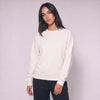 Boxy Unisex Sweatshirt - Off White