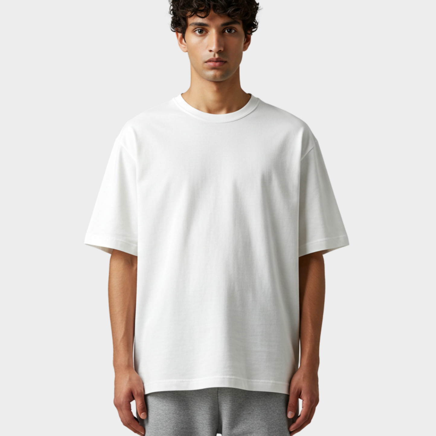 Premium Heavy Oversized Unisex T-Shirt - White