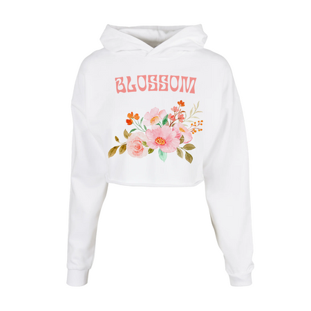 Cropped Oversized Hoodie – Blossom