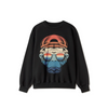 Black Crewneck Sweatshirt - Cool monkey