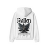 White Oversized Hoodie - Fallen