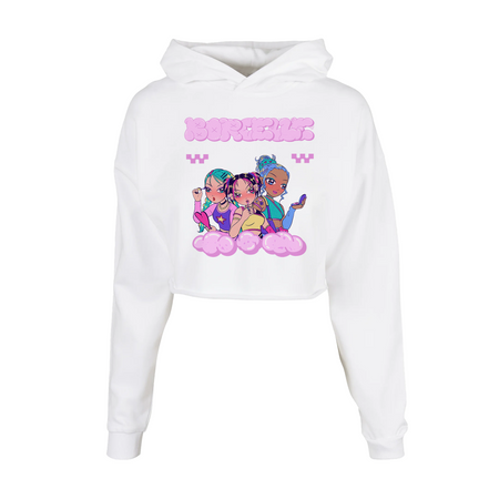 Cropped Oversized Hoodie – Girlies