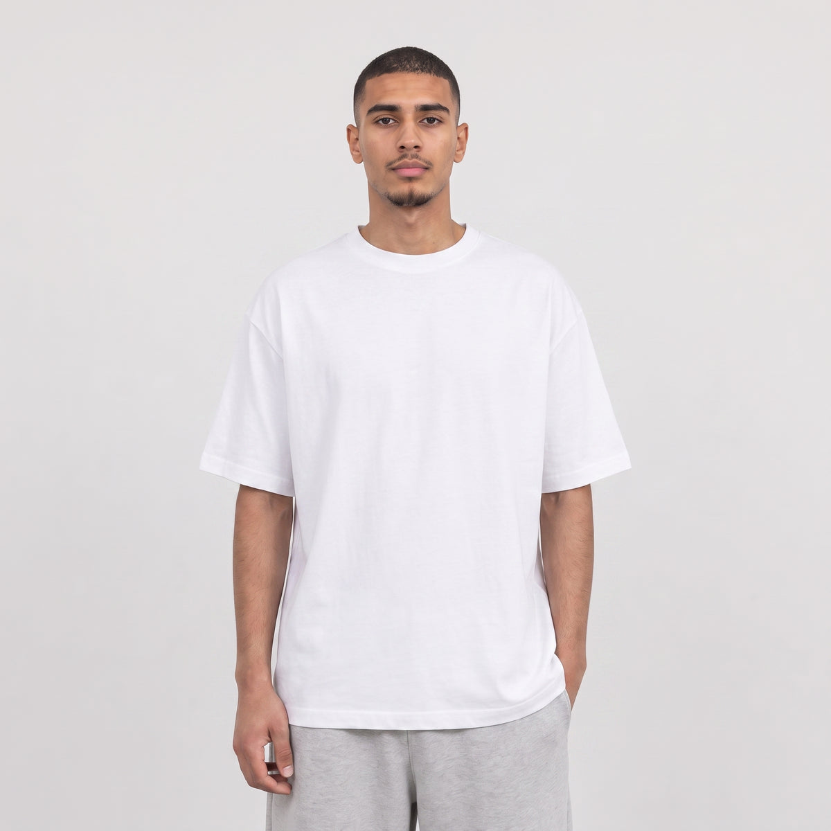 Oversized Heavy Unisex T-Shirt - White