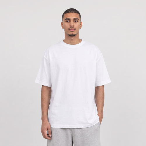 Oversized Heavy Unisex T-Shirt - White