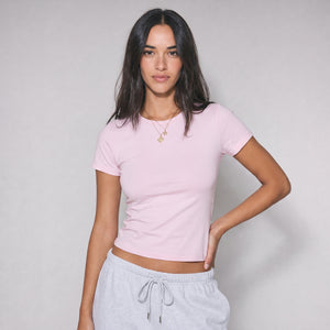 Basic Baby Tee - Pink
