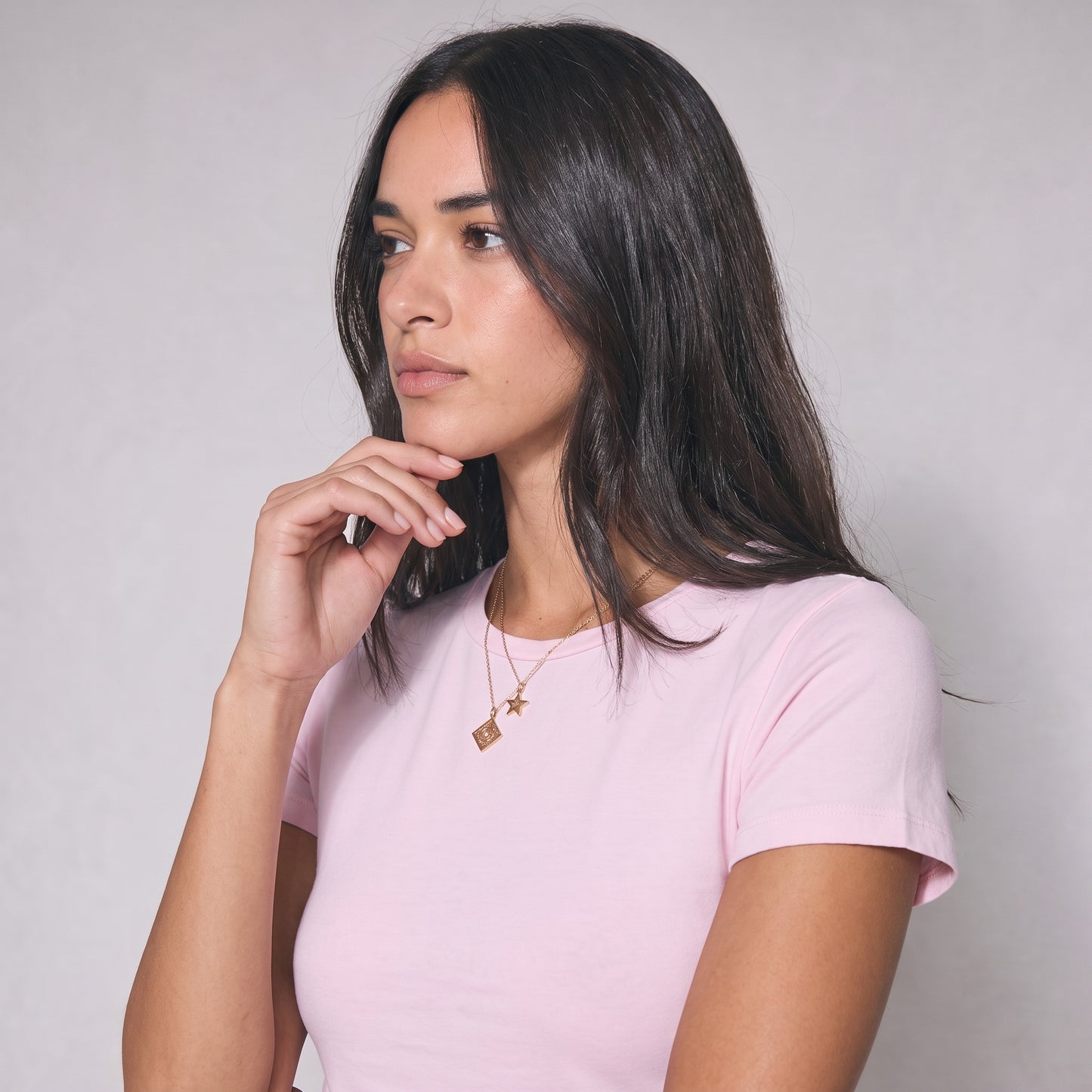 Basic Baby Tee - Pink