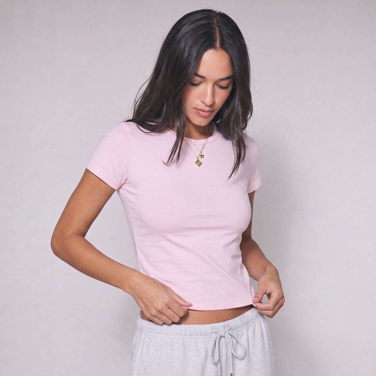 Basic Baby Tee - Pink
