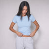 Basic Baby Tee - Baby Blue