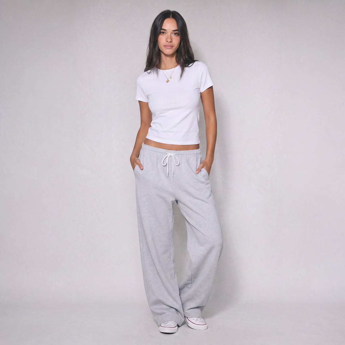 Basic Baby Tee - white