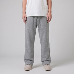 Straight Leg Unisex Summer Sweatpants - Heather Grey
