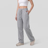 Straight Leg Unisex Summer Sweatpants - Heather Grey