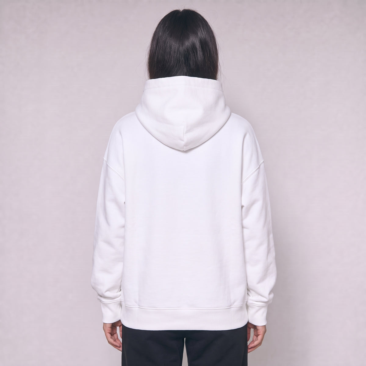 Boxy Unisex Hoodie - White