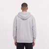 Zip Up Unisex Hoodie - Heather Grey