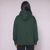 Boxy Unisex Hoodie - Dark Green