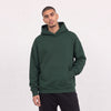 Boxy Unisex Hoodie - Dark Green
