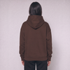 Boxy Unisex Hoodie - Brown