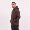 Boxy Unisex Hoodie - Brown
