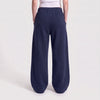 Baggy Unisex Wide Leg Sweatpants - Navy